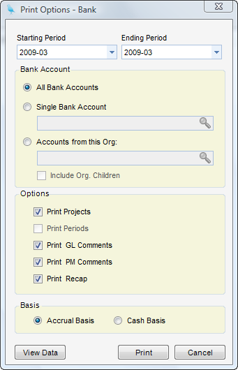 SJ Report Criteria